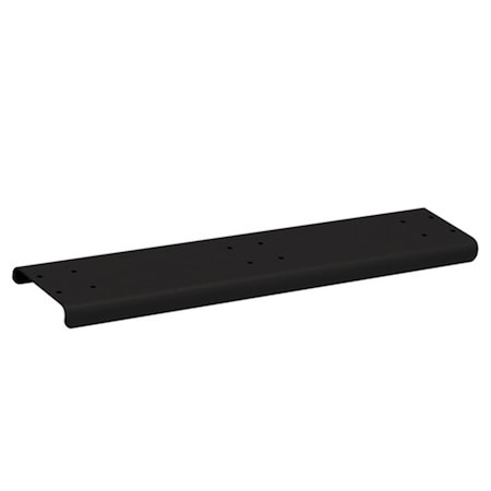 Salsbury Industries Salsbury 4883BLK Spreader 3 Wide - For Rural Mailbox - Black 4883BLK